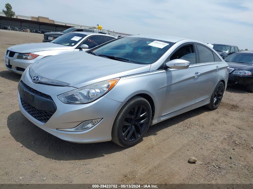 2013 Hyundai Sonata Hybrid VIN: KMHEC4A43DA064762 Lot: 39423752