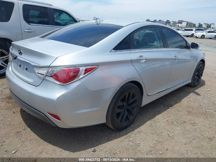 2013 Hyundai Sonata Hybrid VIN: KMHEC4A43DA064762 Lot: 39423752