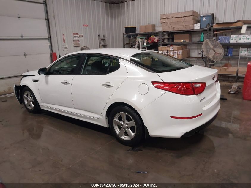 2015 Kia Optima Lx VIN: KNAGM4A73F5648995 Lot: 39423756