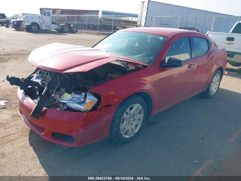 2013 Dodge Avenger Se VIN: 1C3CDZAB4DN755929 Lot: 39423766