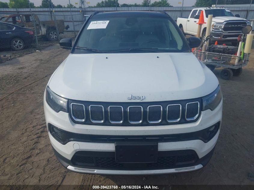 2022 JEEP COMPASS LIMITED - 3C4NJDCB7NT226201