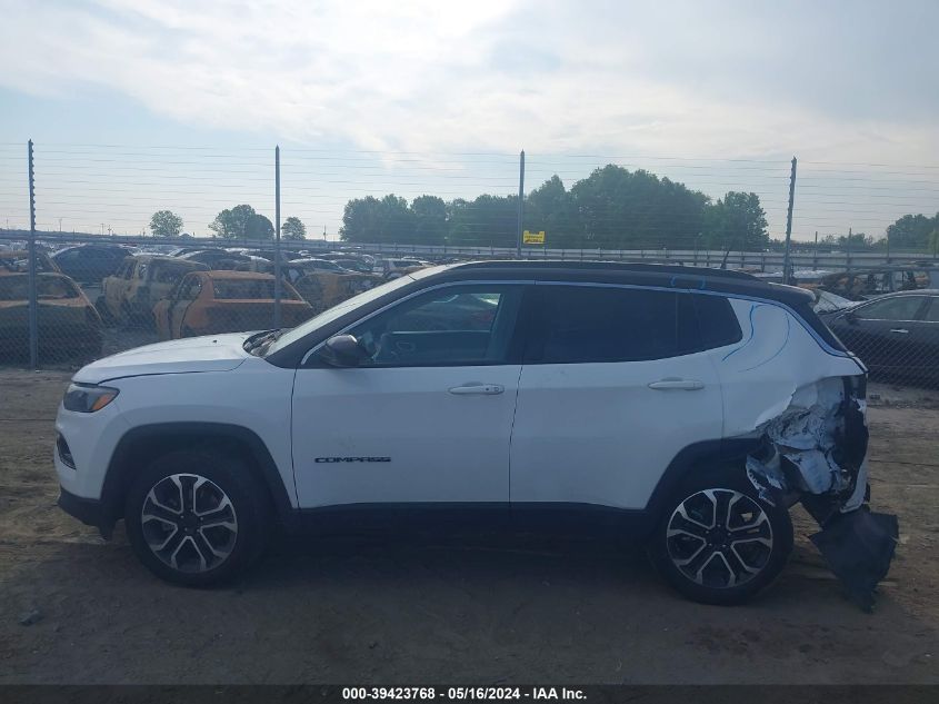 2022 JEEP COMPASS LIMITED - 3C4NJDCB7NT226201