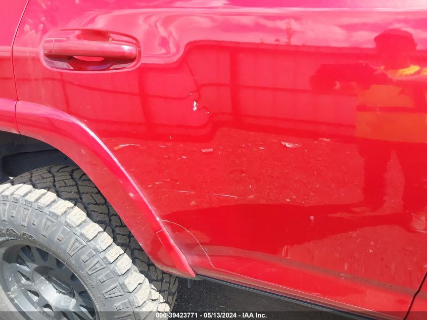 2022 Toyota 4Runner Trd Off Road Premium VIN: JTERU5JR5N5989182 Lot: 39423771