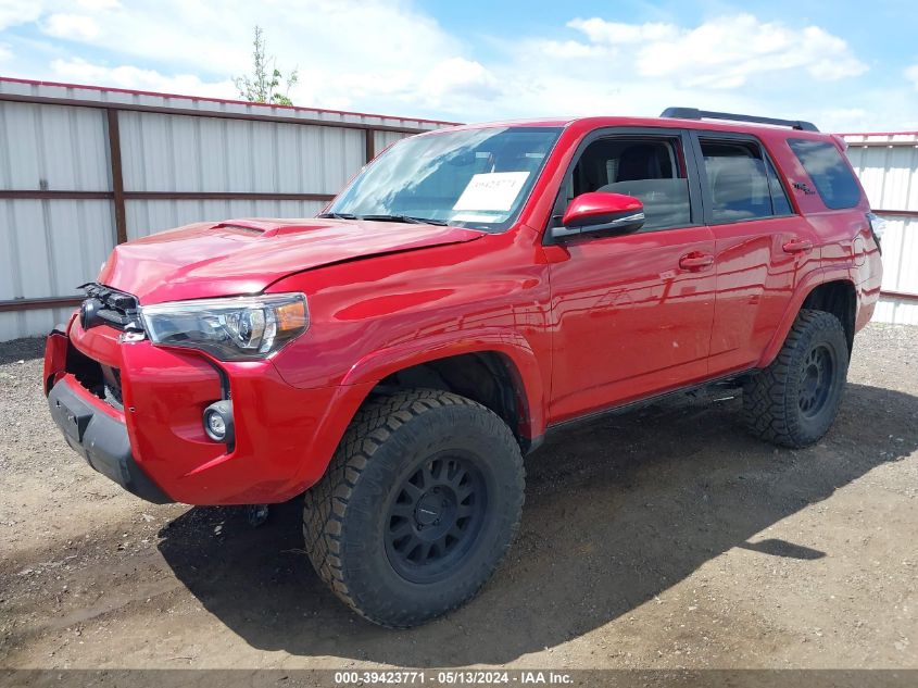 2022 Toyota 4Runner Trd Off Road Premium VIN: JTERU5JR5N5989182 Lot: 39423771