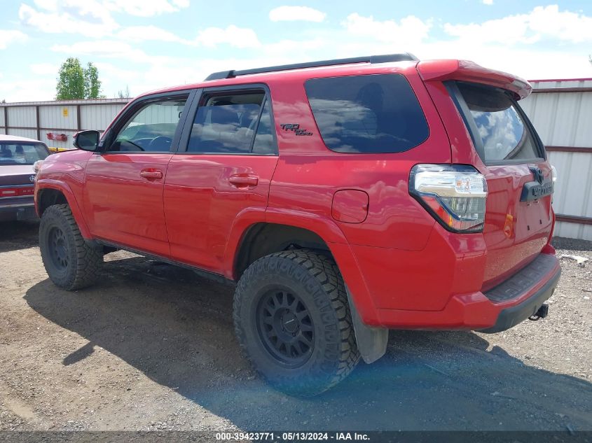 2022 Toyota 4Runner Trd Off Road Premium VIN: JTERU5JR5N5989182 Lot: 39423771