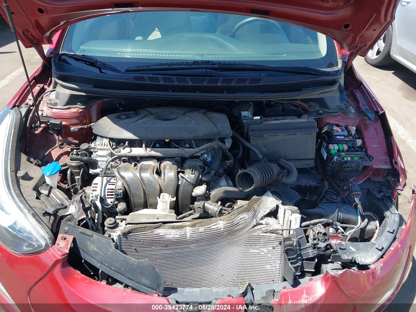 2014 Hyundai Elantra Se VIN: 5NPDH4AE2EH469211 Lot: 39423774