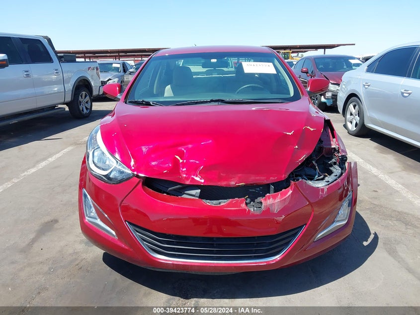 2014 Hyundai Elantra Se VIN: 5NPDH4AE2EH469211 Lot: 39423774