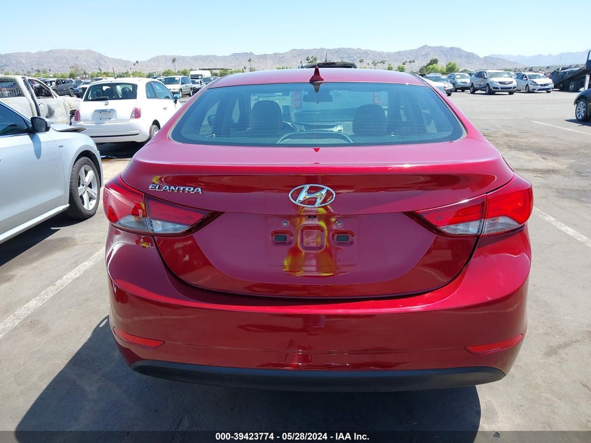 2014 Hyundai Elantra Se VIN: 5NPDH4AE2EH469211 Lot: 39423774