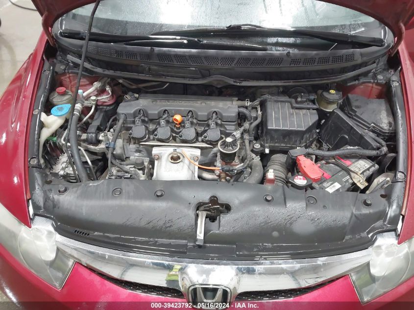 2010 Honda Civic Lx VIN: 2HGFA1F55AH564144 Lot: 39423792