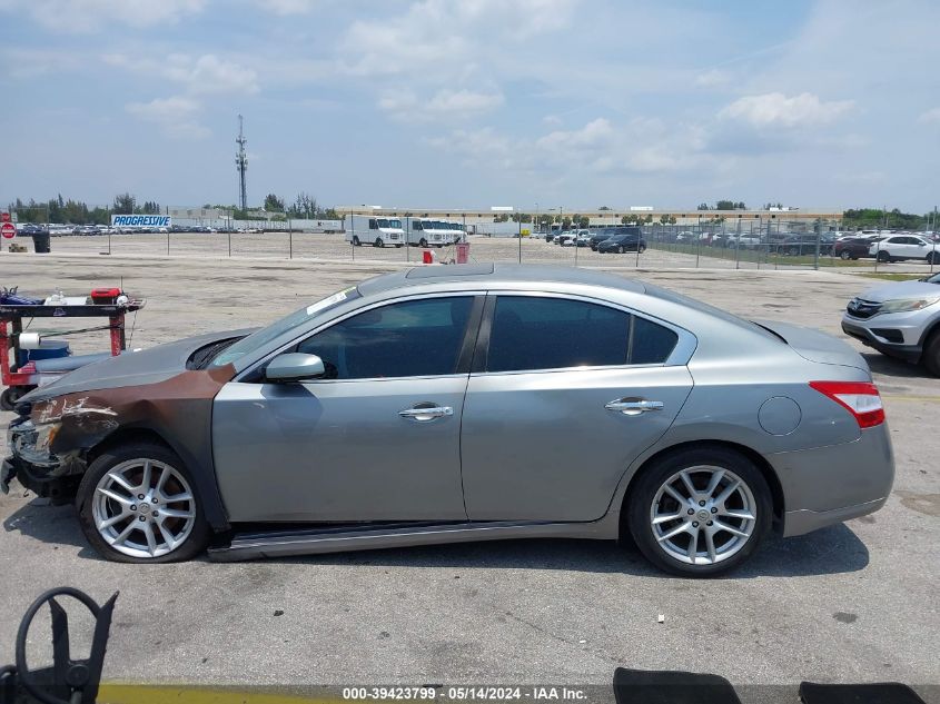 2009 Nissan Maxima 3.5 S VIN: 1N4AA51E79C821283 Lot: 39423799