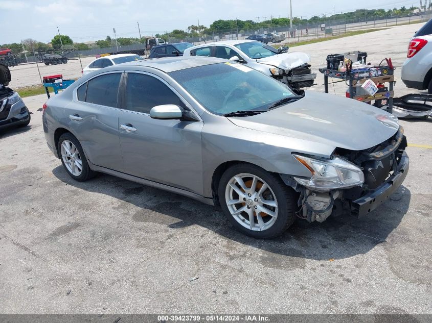 2009 Nissan Maxima 3.5 S VIN: 1N4AA51E79C821283 Lot: 39423799