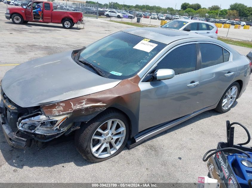 2009 Nissan Maxima 3.5 S VIN: 1N4AA51E79C821283 Lot: 39423799