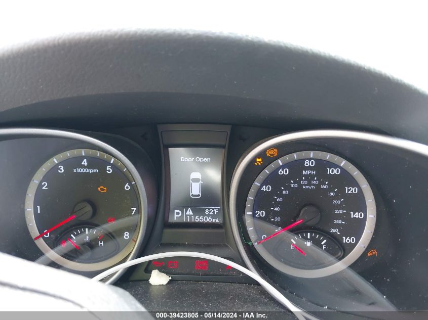 2013 Hyundai Santa Fe Gls VIN: KM8SN4HF5DU029546 Lot: 39423805