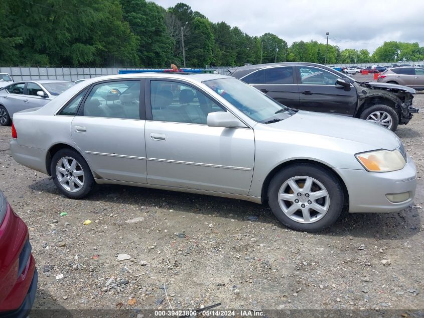 2002 Toyota Avalon Xls VIN: 4T1BF28B82U257150 Lot: 39423806