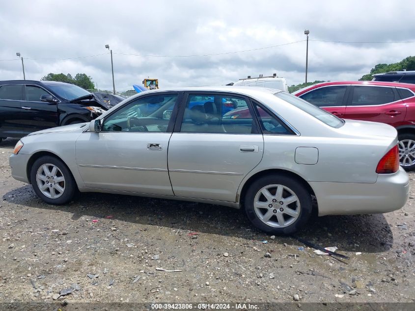 2002 Toyota Avalon Xls VIN: 4T1BF28B82U257150 Lot: 39423806