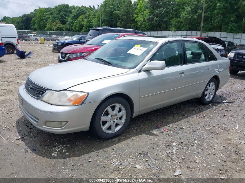 2002 Toyota Avalon Xls VIN: 4T1BF28B82U257150 Lot: 39423806