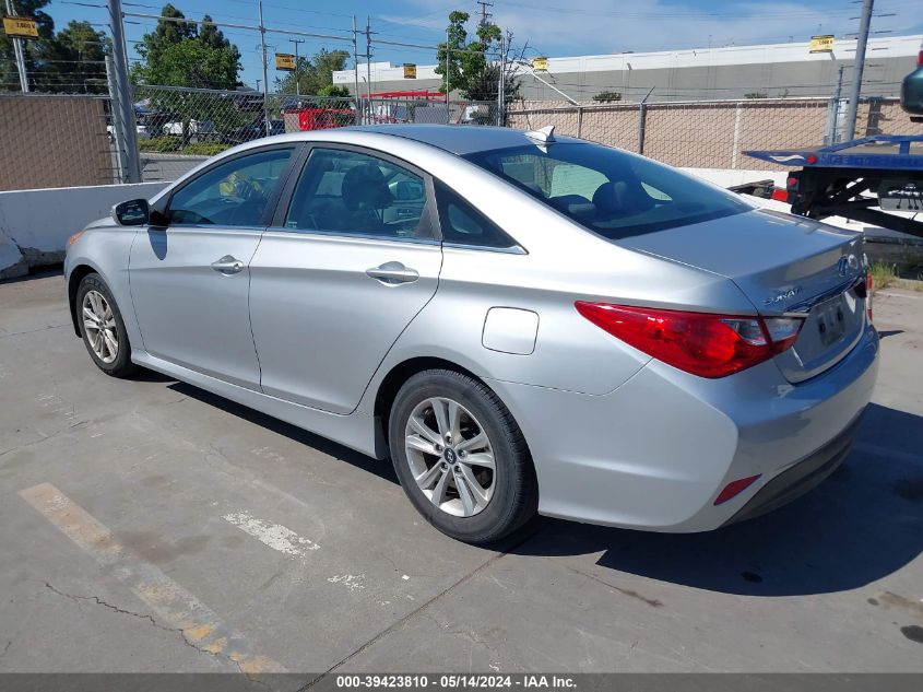 2014 HYUNDAI SONATA GLS - 5NPEB4AC3EH911045