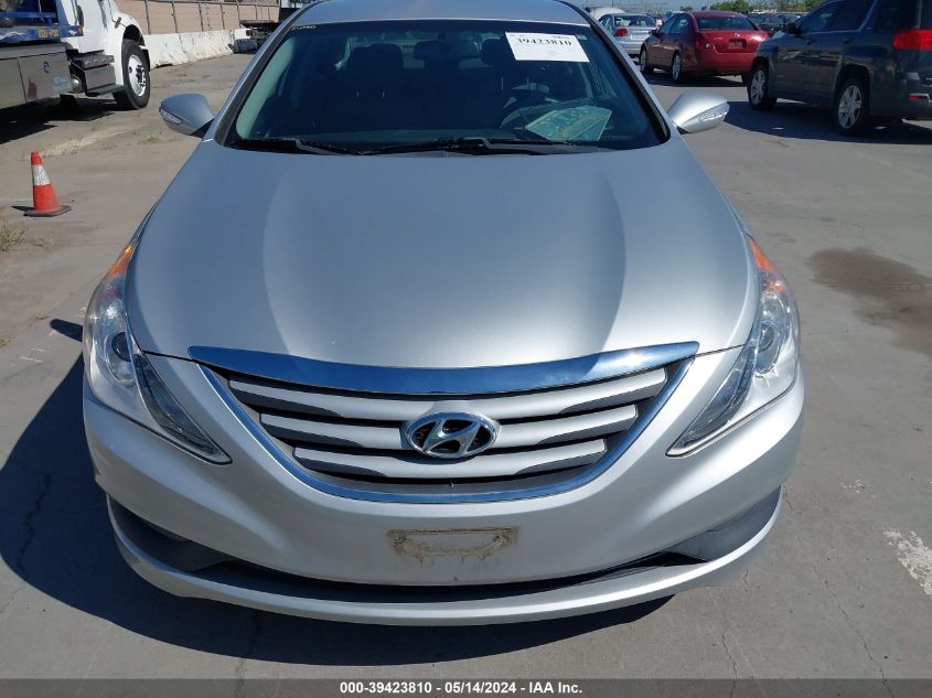 2014 Hyundai Sonata Gls VIN: 5NPEB4AC3EH911045 Lot: 39423810