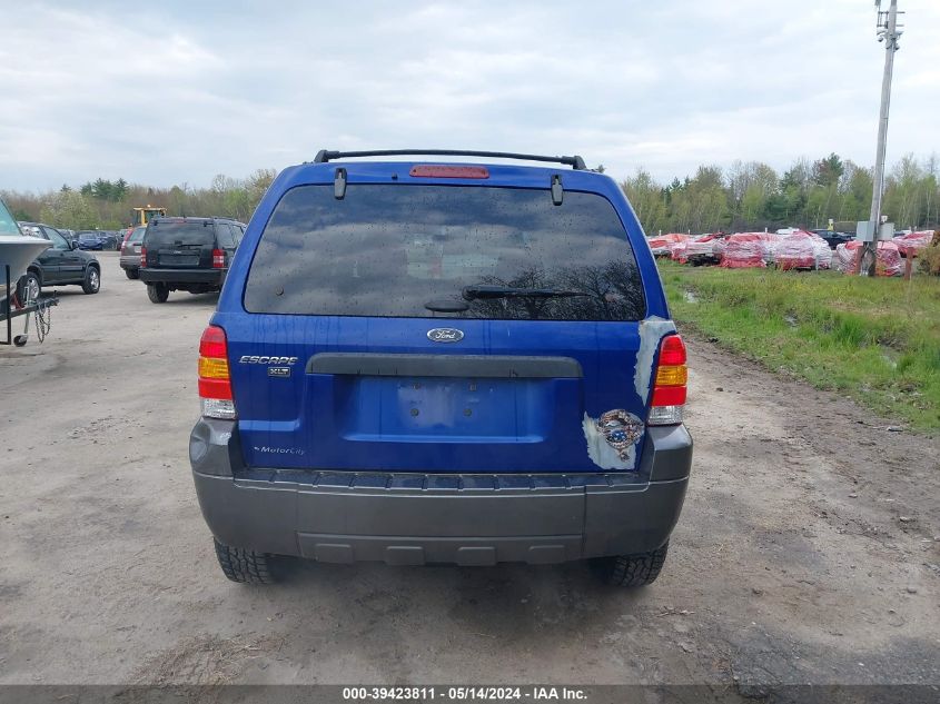 2005 Ford Escape Xlt VIN: 1FMYU931X5KA37421 Lot: 39423811