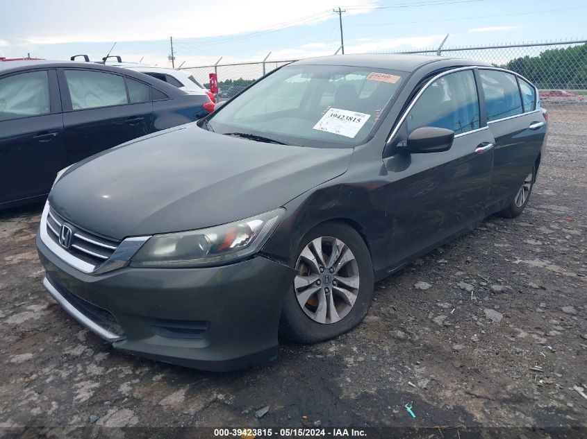 2013 Honda Accord Lx VIN: 1HGCR2F37DA212489 Lot: 39423815