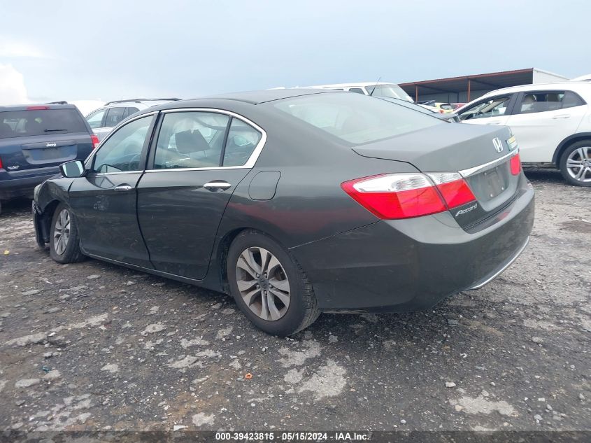 2013 Honda Accord Lx VIN: 1HGCR2F37DA212489 Lot: 39423815