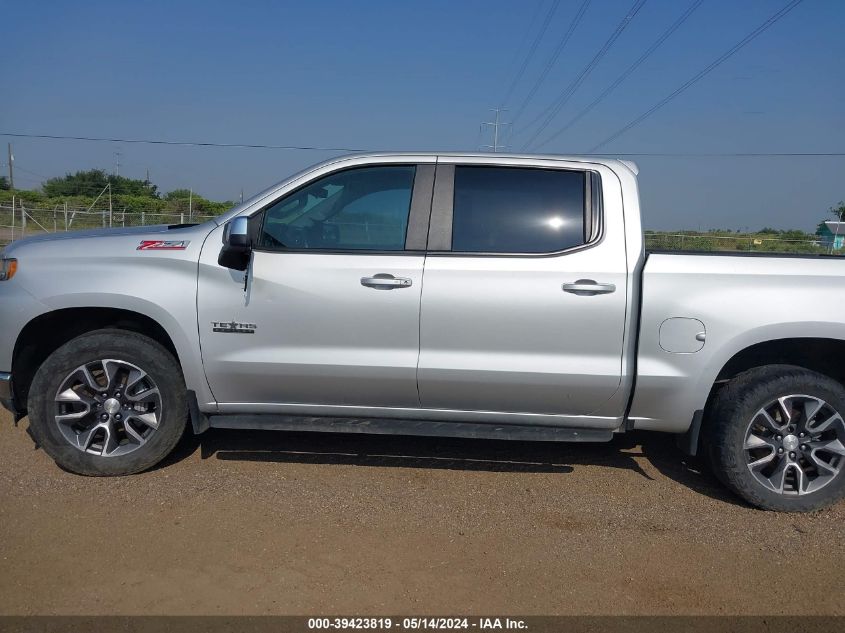 2022 Chevrolet Silverado 1500 Ltd 4Wd Short Bed Lt VIN: 3GCUYDED1NG105744 Lot: 39423819