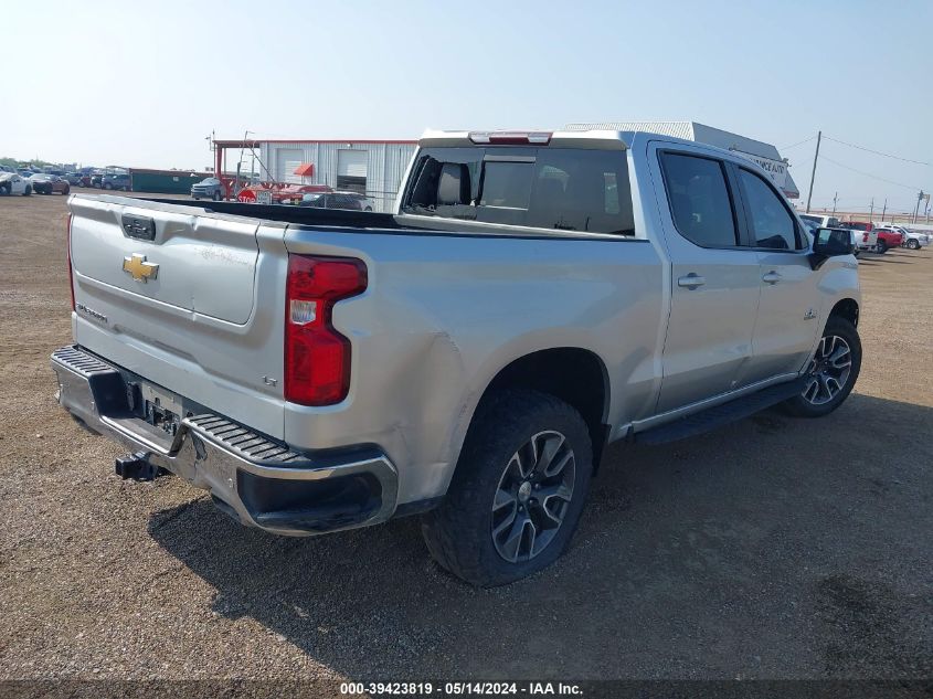 2022 Chevrolet Silverado 1500 Ltd 4Wd Short Bed Lt VIN: 3GCUYDED1NG105744 Lot: 39423819