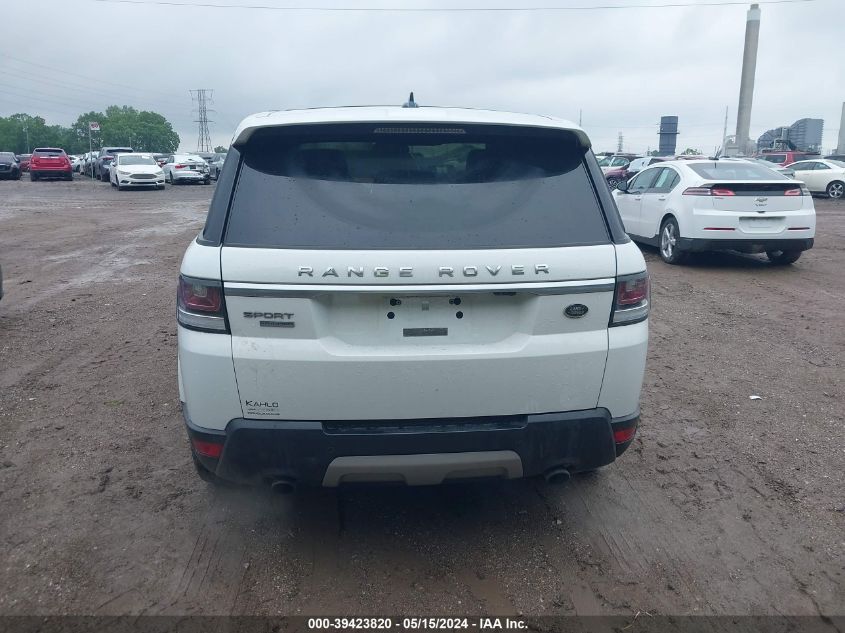 2016 Land Rover Range Rover Sport 5.0L V8 Supercharged/5.0L V8 Supercharged Dynamic VIN: SALWR2EF5GA572252 Lot: 39423820