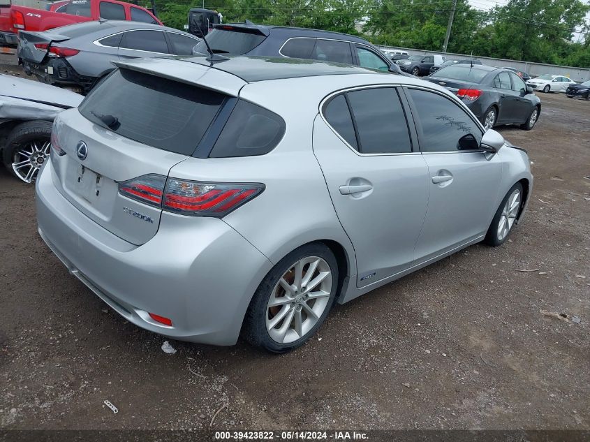 2012 Lexus Ct 200H VIN: JTHKD5BH6C2114802 Lot: 39423822