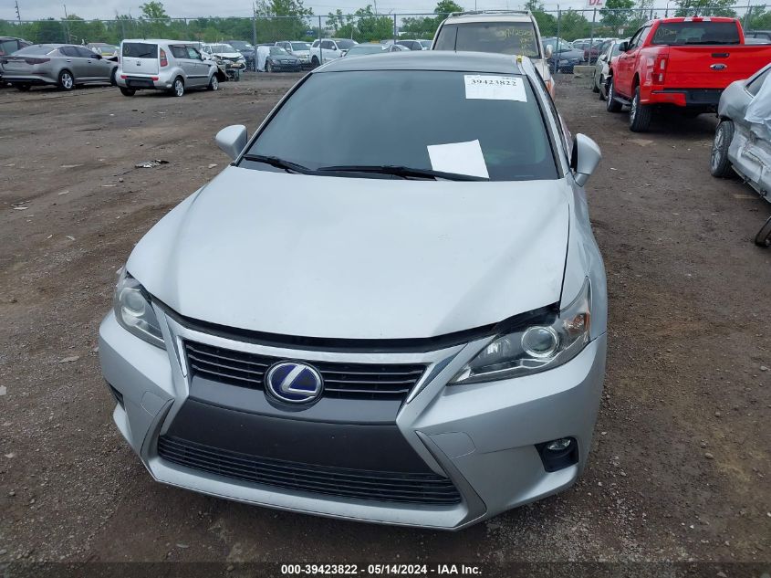 2012 Lexus Ct 200H VIN: JTHKD5BH6C2114802 Lot: 39423822