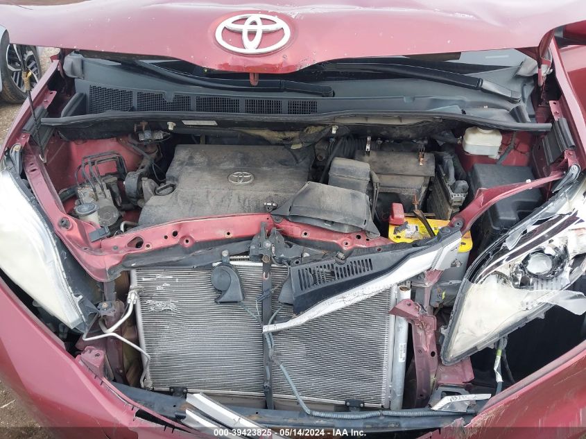 2011 Toyota Sienna Xle V6 VIN: 5TDYK3DC1BS062820 Lot: 39423825