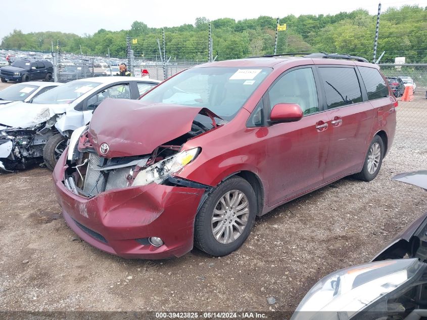 2011 Toyota Sienna Xle V6 VIN: 5TDYK3DC1BS062820 Lot: 39423825