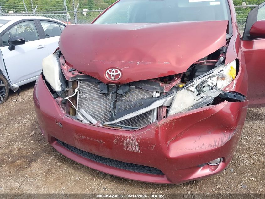 2011 Toyota Sienna Xle V6 VIN: 5TDYK3DC1BS062820 Lot: 39423825