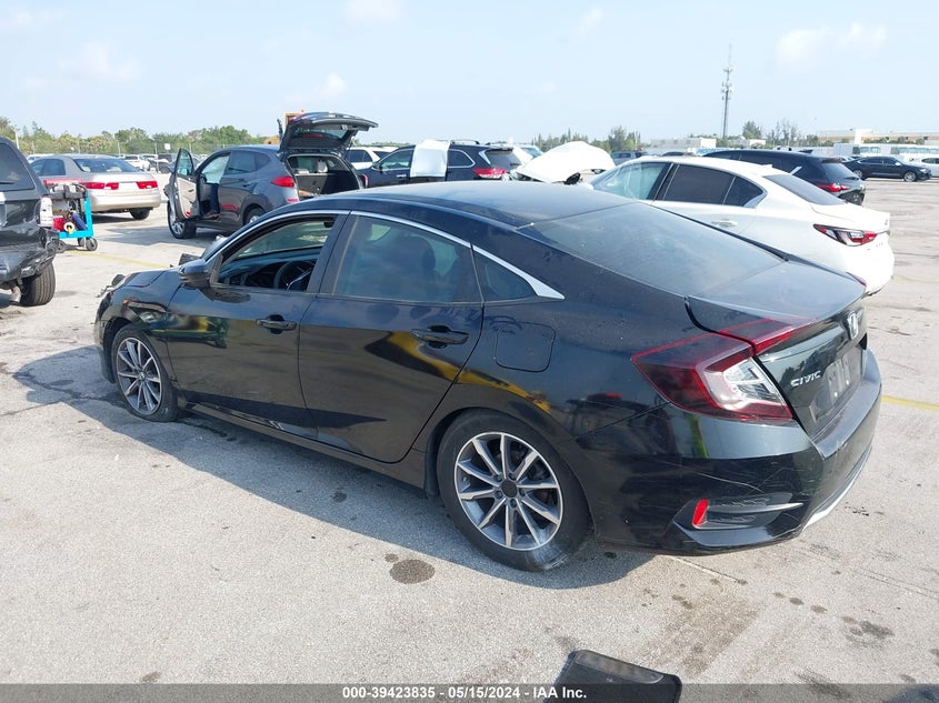 VIN 19XFC2F62LE016088 2020 HONDA CIVIC LX
