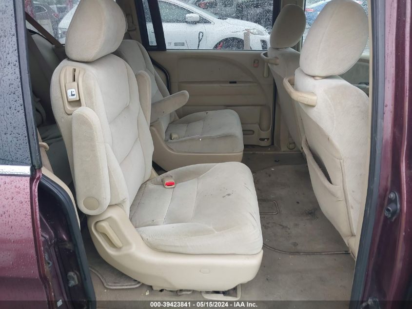 2008 Honda Odyssey Lx VIN: 5FNRL38258B052274 Lot: 39423841