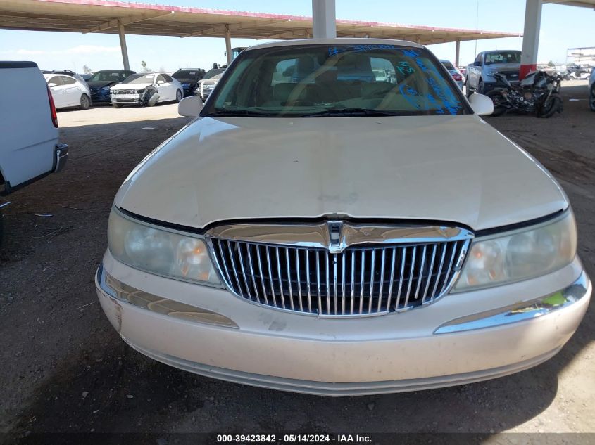 1998 Lincoln Continental VIN: 1LNFM97V7WY671322 Lot: 39423842