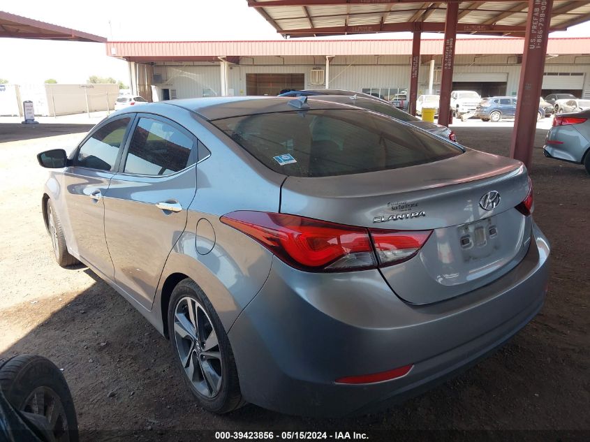 2014 Hyundai Elantra Limited VIN: KMHDH4AE8EU108566 Lot: 39423856