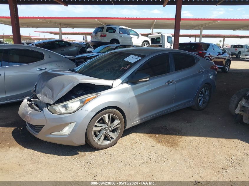 2014 Hyundai Elantra Limited VIN: KMHDH4AE8EU108566 Lot: 39423856