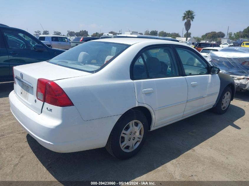 2003 Honda Civic Lx VIN: JHMES16503S000354 Lot: 39423860