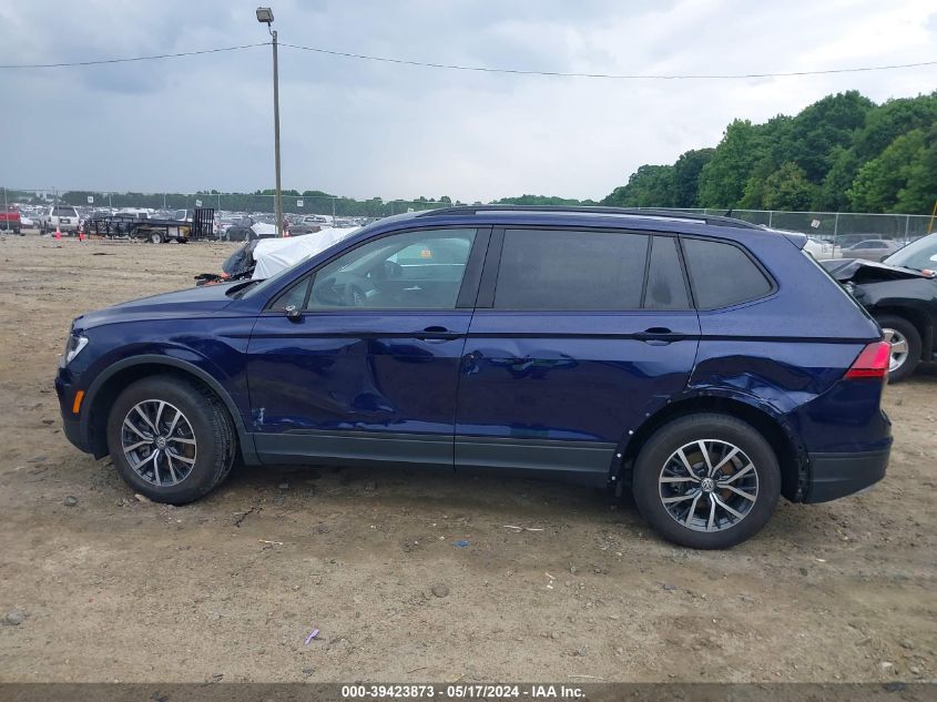 2021 Volkswagen Tiguan 2.0T S VIN: 3VV1B7AX9MM035384 Lot: 39423873