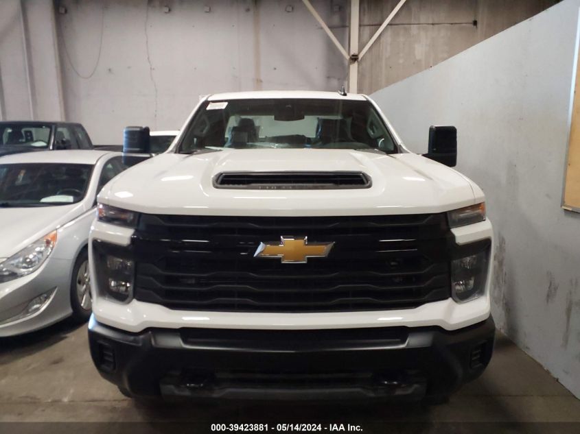 2024 Chevrolet Silverado 3500Hd 4Wd Double Cab Long Bed Work Truck VIN: 1GB5YSEY6RF259891 Lot: 39423881