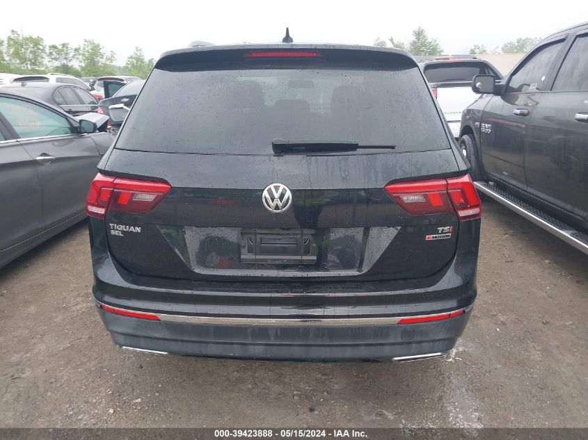 2018 Volkswagen Tiguan 2.0T Se/2.0T Sel VIN: 3VV2B7AX0JM216695 Lot: 39423888