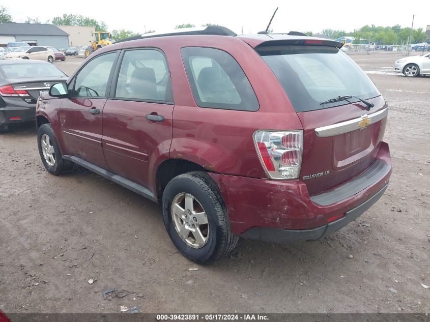 2008 Chevrolet Equinox Ls VIN: 2CNDL13FX86042673 Lot: 39423891