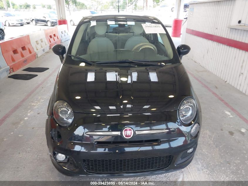 2017 Fiat 500 Pop VIN: 3C3CFFKR4HT570824 Lot: 39423895