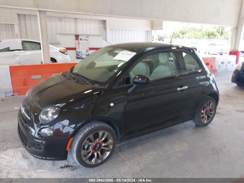 2017 Fiat 500 Pop VIN: 3C3CFFKR4HT570824 Lot: 39423895
