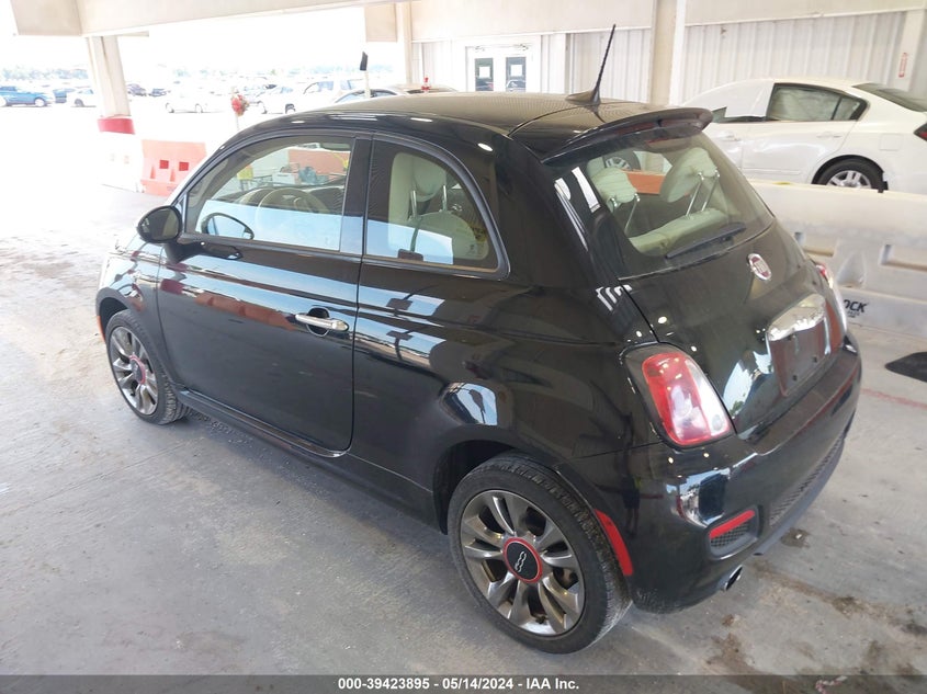 2017 Fiat 500 Pop VIN: 3C3CFFKR4HT570824 Lot: 39423895