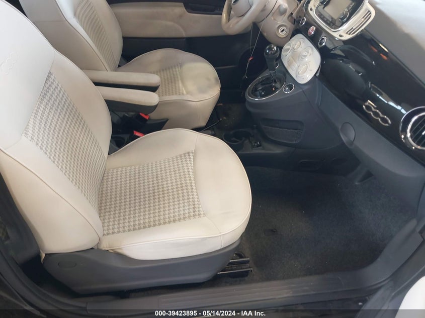 2017 Fiat 500 Pop VIN: 3C3CFFKR4HT570824 Lot: 39423895