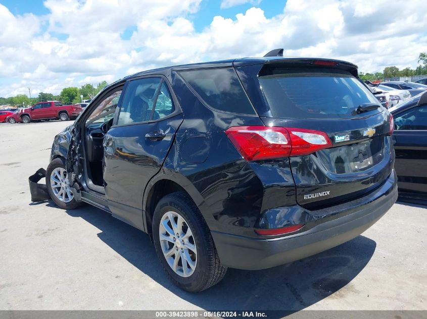 2019 Chevrolet Equinox Ls VIN: 2GNAXHEV6K6137481 Lot: 39423898