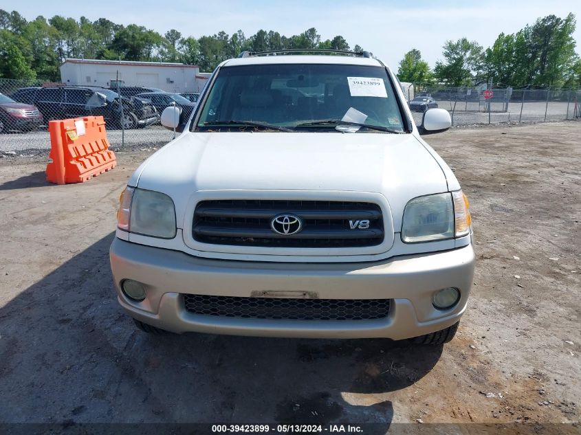 2003 Toyota Sequoia Sr5 V8 VIN: 5TDBT44A23S165575 Lot: 39423899
