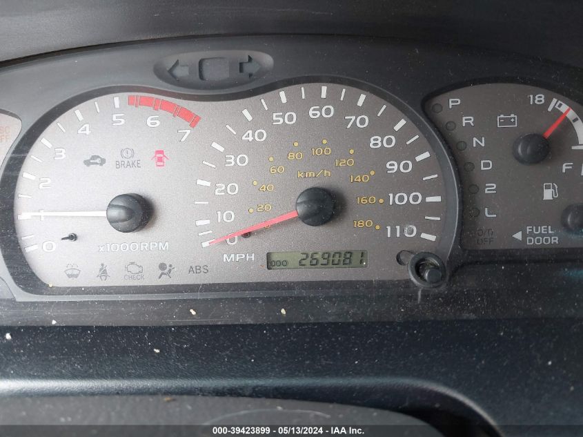 2003 Toyota Sequoia Sr5 V8 VIN: 5TDBT44A23S165575 Lot: 39423899